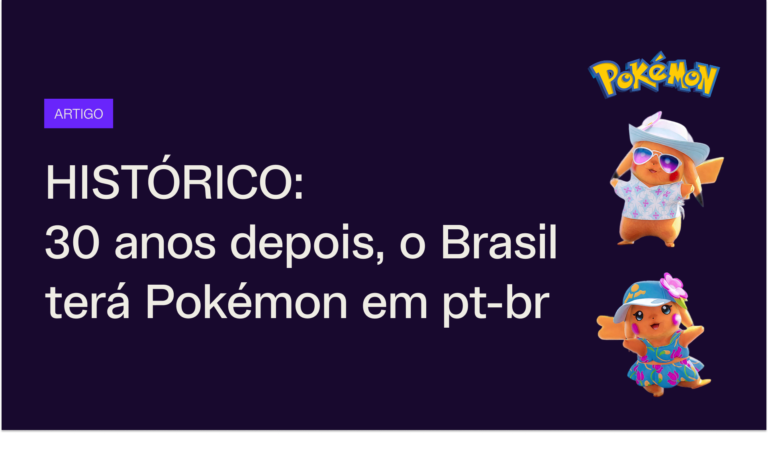 Banner – Pokémon em português do Brasil | Artigo LAJE